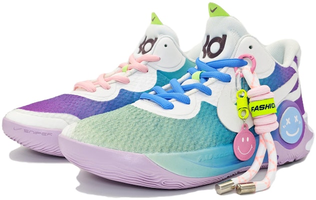 【カスタムシューズ】ナイキ KD トレイ 5 IX 'ブルーパープル' DJ6922-100(Team66-冰魄蓝紫渐变鸳鸯) Shop 【カスタムシューズ】ナイキ KD トレイ 5 IX 'ブルーパープル' DJ6922-100(Team66-冰魄蓝紫渐变鸳鸯)