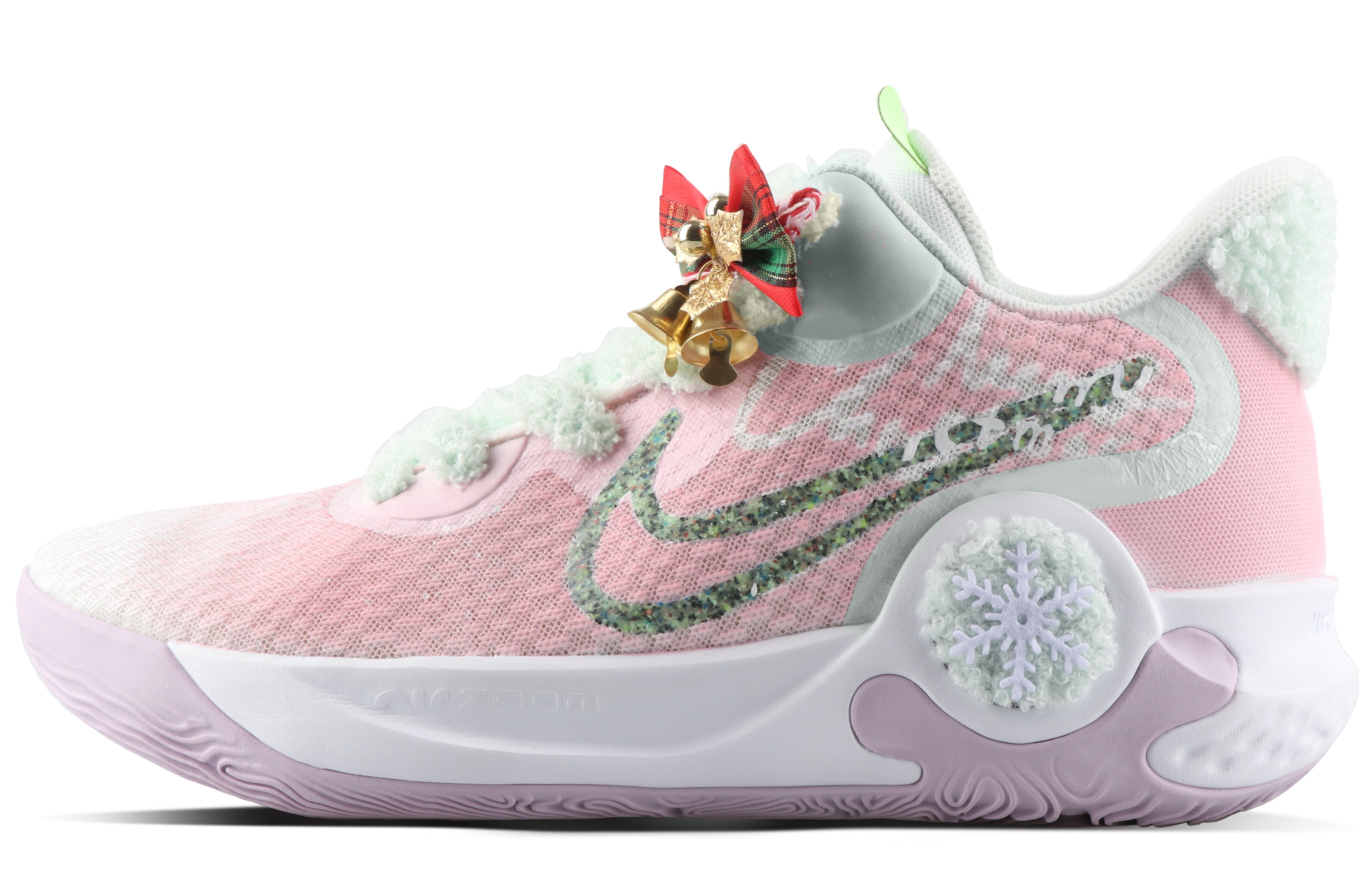 Buy [Zapatillas Personalizadas] Nike KD Trey 5 IX 'Gradiente Rosa Moda China' DJ6922-100(TeamSix-男款-叮叮当)