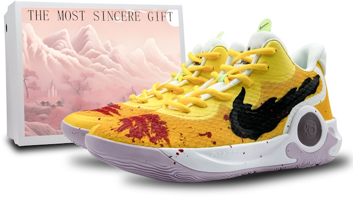 【カスタムシューズ】ナイキ KD Trey 5 IX 'ドラゴンロアイエロー' DJ6922-100(Team173-龙吟虎啸SBOX) Buy 【カスタムシューズ】ナイキ KD Trey 5 IX 'ドラゴンロアイエロー' DJ6922-100(Team173-龙吟虎啸SBOX)