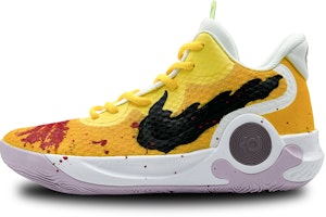 【訂製球鞋】Nike KD Trey 5 IX 龍吟虎嘯 特殊禮盒 潑墨 實戰耐磨 中筒 復古籃球鞋 男女款 黃色 Order 【訂製球鞋】Nike KD Trey 5 IX 龍吟虎嘯 特殊禮盒 潑墨 實戰耐磨 中筒 復古籃球鞋 男女款 黃色