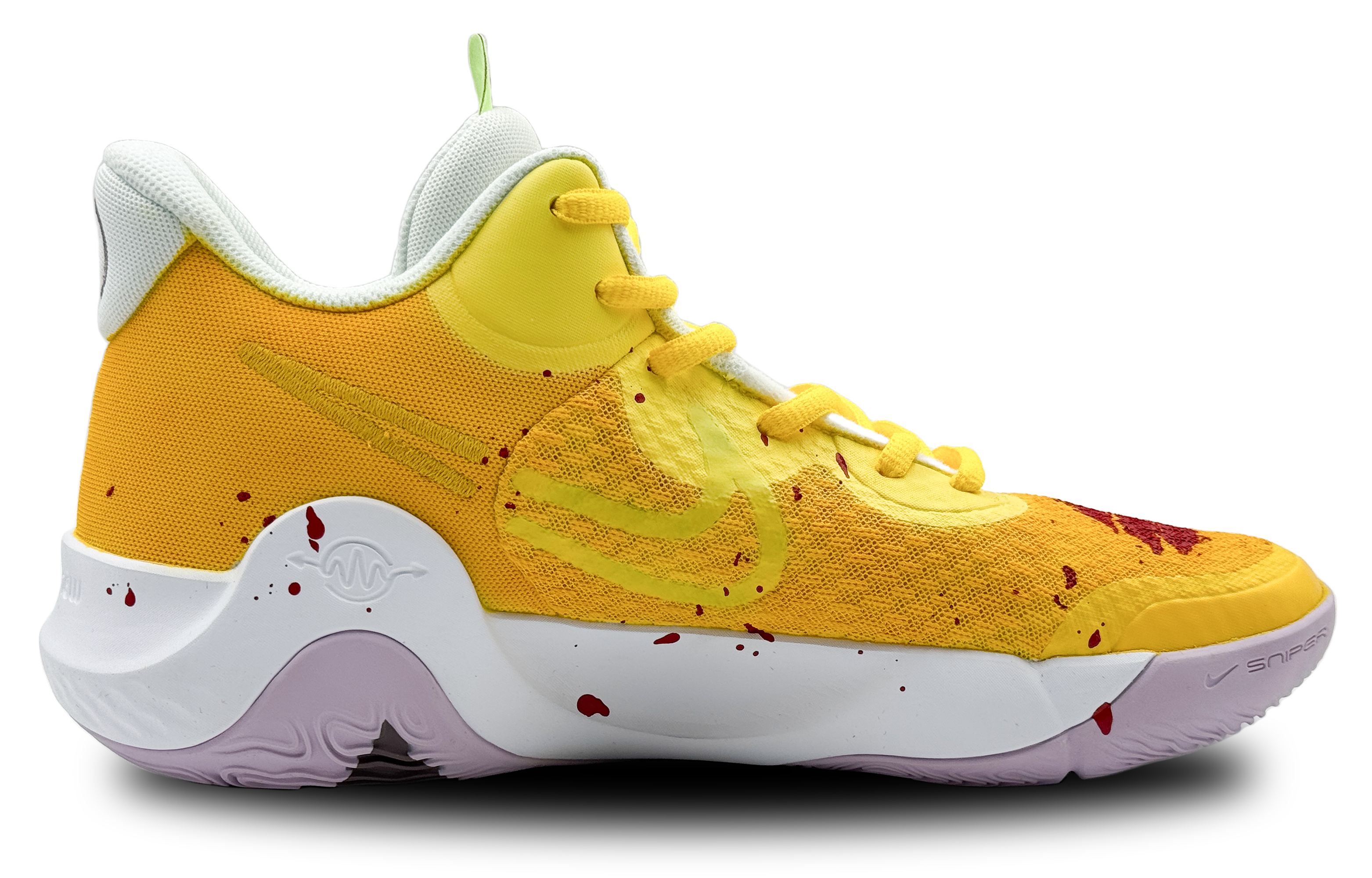 Lookbook 【カスタムシューズ】ナイキ KD Trey 5 IX 'ドラゴンロアイエロー' DJ6922-100(Team173-龙吟虎啸SBOX)