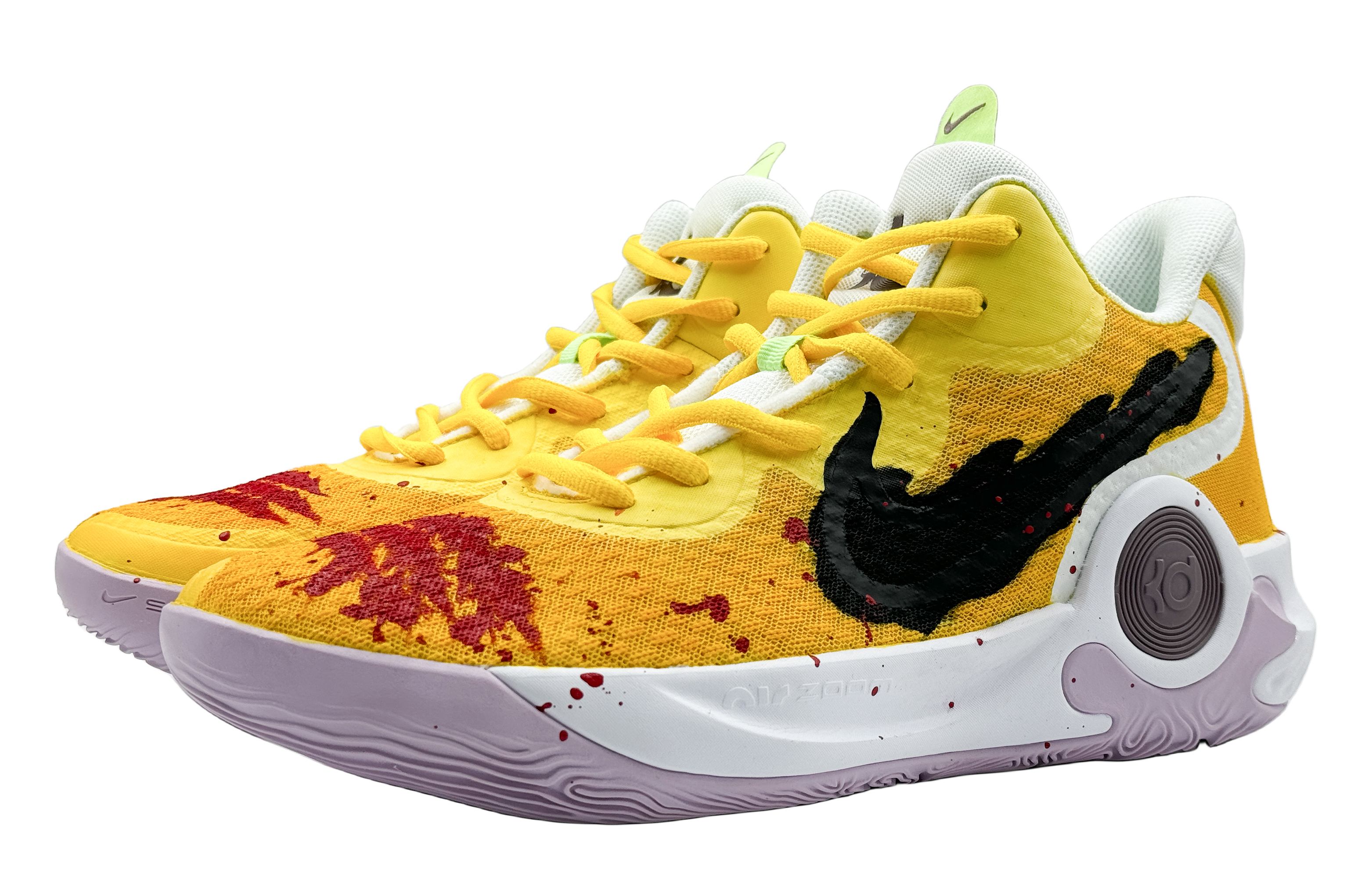Shop 【カスタムシューズ】ナイキ KD Trey 5 IX 'ドラゴンロアイエロー' DJ6922-100(Team173-龙吟虎啸SBOX)