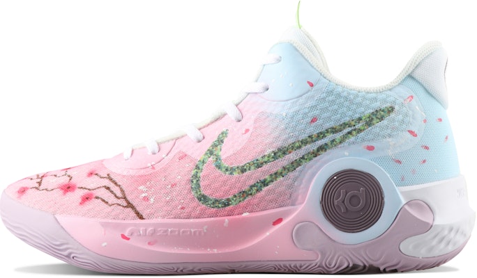 【訂製球鞋】Nike KD Trey 5 IX EP 台灣潮風 漸變櫻花 回彈 實戰防滑耐磨 中筒 復古籃球鞋 男女同款 藍粉 Buy 【訂製球鞋】Nike KD Trey 5 IX EP 台灣潮風 漸變櫻花 回彈 實戰防滑耐磨 中筒 復古籃球鞋 男女同款 藍粉