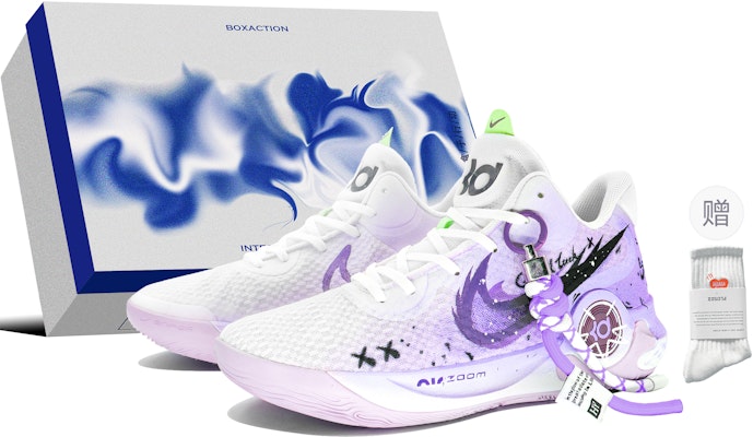【定制鞋】耐克 KD Trey 5 IX '葡萄汽水' DJ6922-100(Team204-葡萄汽水B-BOX) Buy 【定制鞋】耐克 KD Trey 5 IX '葡萄汽水' DJ6922-100(Team204-葡萄汽水B-BOX)