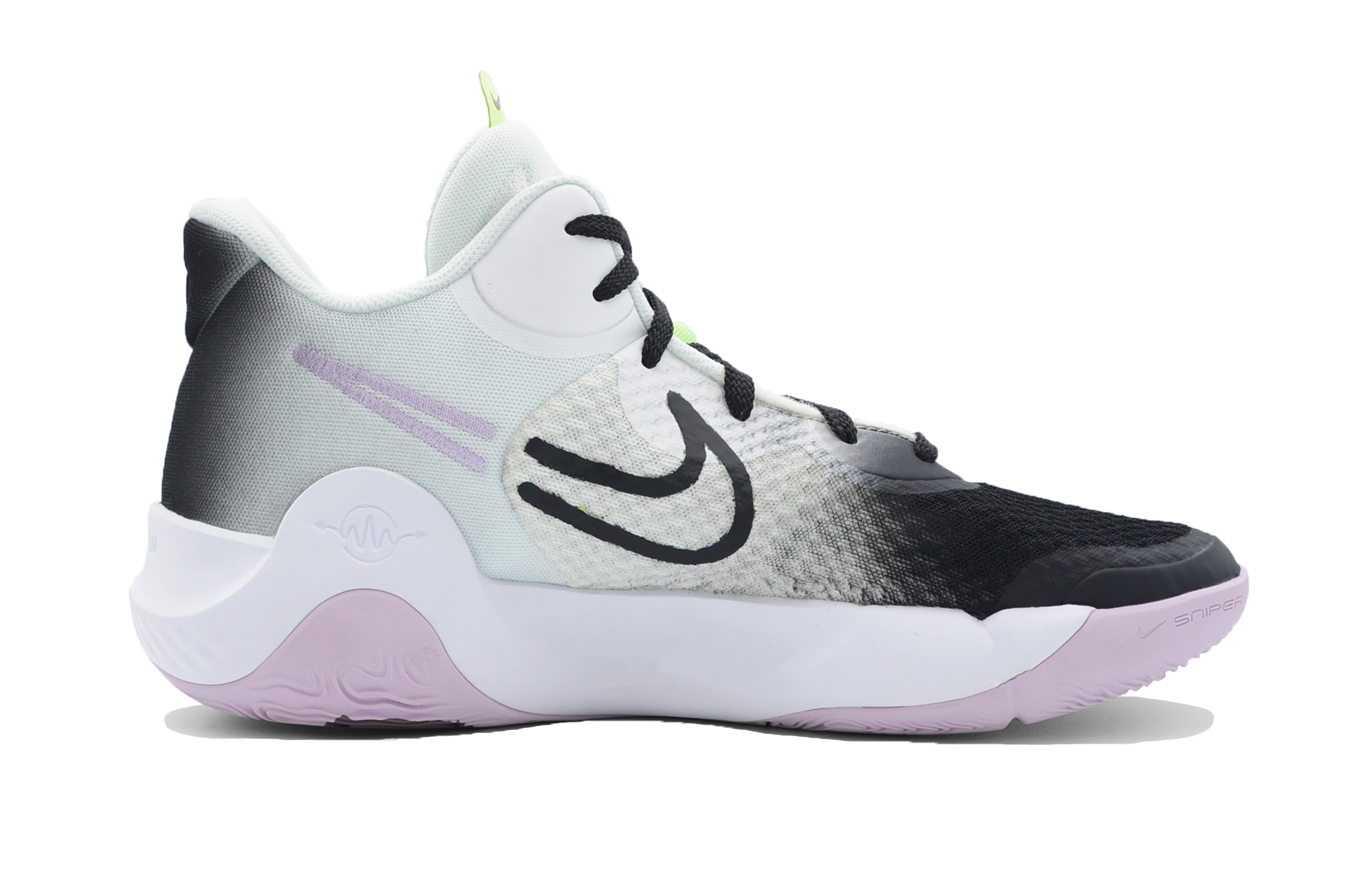 Order [Kasut Custom] Nike KD Trey 5 IX 'Grim Reaper Hitam-Putih' DJ6922-100-444282