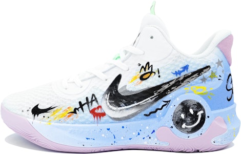 ナイキ KD トレイ 5 IX "アイスブルグラフィティ" DJ6922-100(Team204-趣味涂鸦B-BOX) Order ナイキ KD トレイ 5 IX "アイスブルグラフィティ" DJ6922-100(Team204-趣味涂鸦B-BOX)