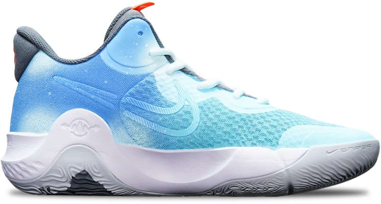 【訂製球鞋】Nike KD Trey 5 IX EP 杜蘭特 馬卡龍漸變 光暈光點 限量特殊鞋盒 中筒 籃球鞋 男女同款 藍白 Order 【訂製球鞋】Nike KD Trey 5 IX EP 杜蘭特 馬卡龍漸變 光暈光點 限量特殊鞋盒 中筒 籃球鞋 男女同款 藍白