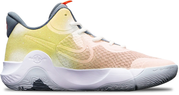 【訂製球鞋】 Nike KD Trey 5 IX EP 杜蘭特 馬卡龍漸變 光暈光點 限量特殊鞋盒 中筒 籃球鞋 男女款 橙白 Order 【訂製球鞋】 Nike KD Trey 5 IX EP 杜蘭特 馬卡龍漸變 光暈光點 限量特殊鞋盒 中筒 籃球鞋 男女款 橙白