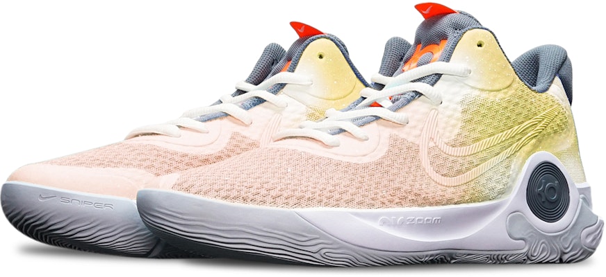 【訂製球鞋】 Nike KD Trey 5 IX EP 杜蘭特 馬卡龍漸變 光暈光點 限量特殊鞋盒 中筒 籃球鞋 男女款 橙白 Lookbook 【訂製球鞋】 Nike KD Trey 5 IX EP 杜蘭特 馬卡龍漸變 光暈光點 限量特殊鞋盒 中筒 籃球鞋 男女款 橙白