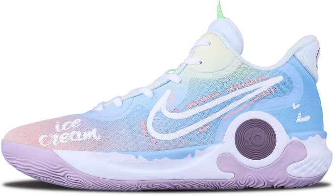 ナイキKDトレイ5 IX「マカロンアイスクリーム」カスタムシューズ DJ6922-100(Team28-炫彩冰激凌BOX) Order ナイキKDトレイ5 IX「マカロンアイスクリーム」カスタムシューズ DJ6922-100(Team28-炫彩冰激凌BOX)