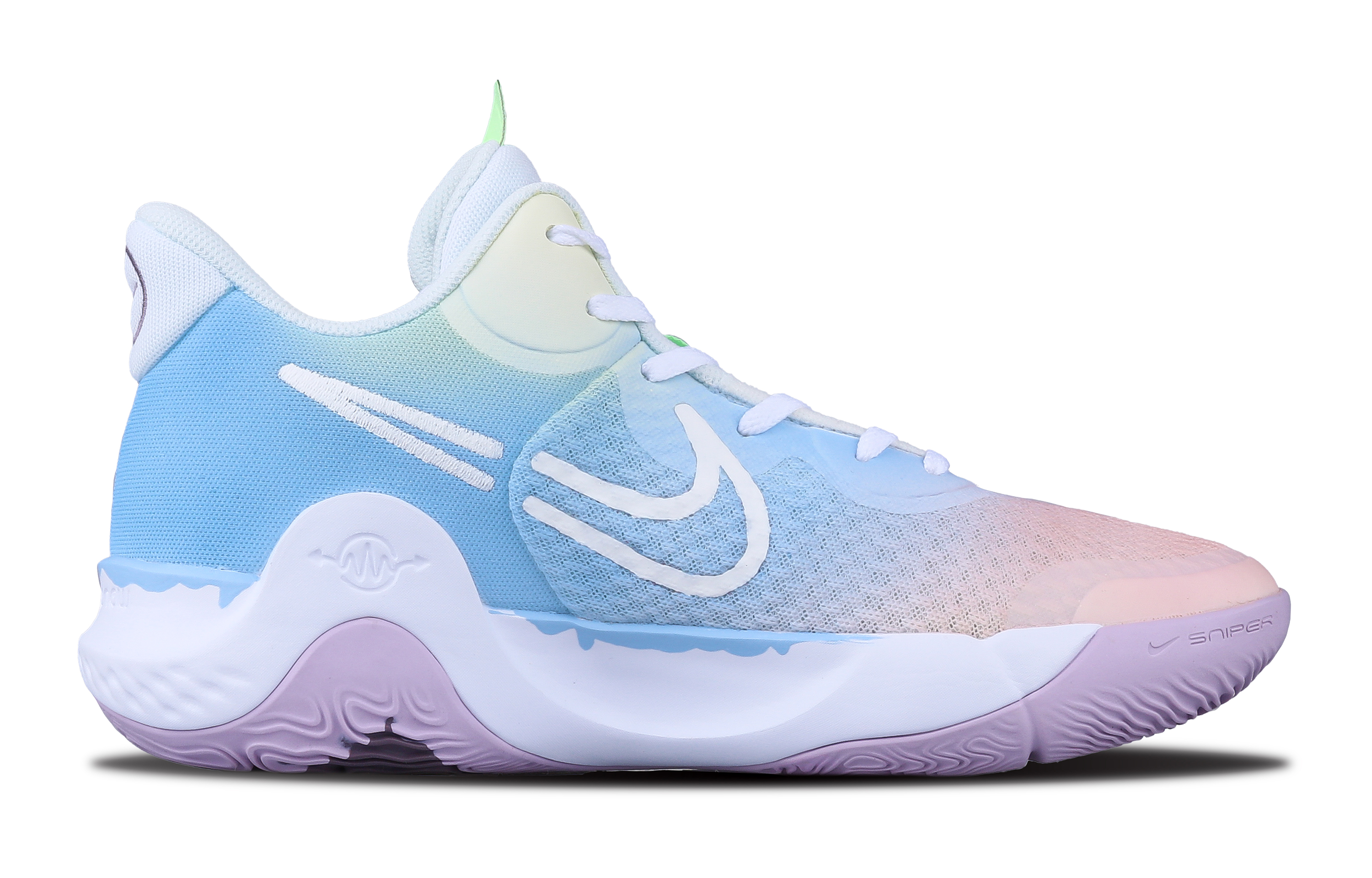 Lookbook ナイキKDトレイ5 IX「マカロンアイスクリーム」カスタムシューズ DJ6922-100(Team28-炫彩冰激凌BOX)