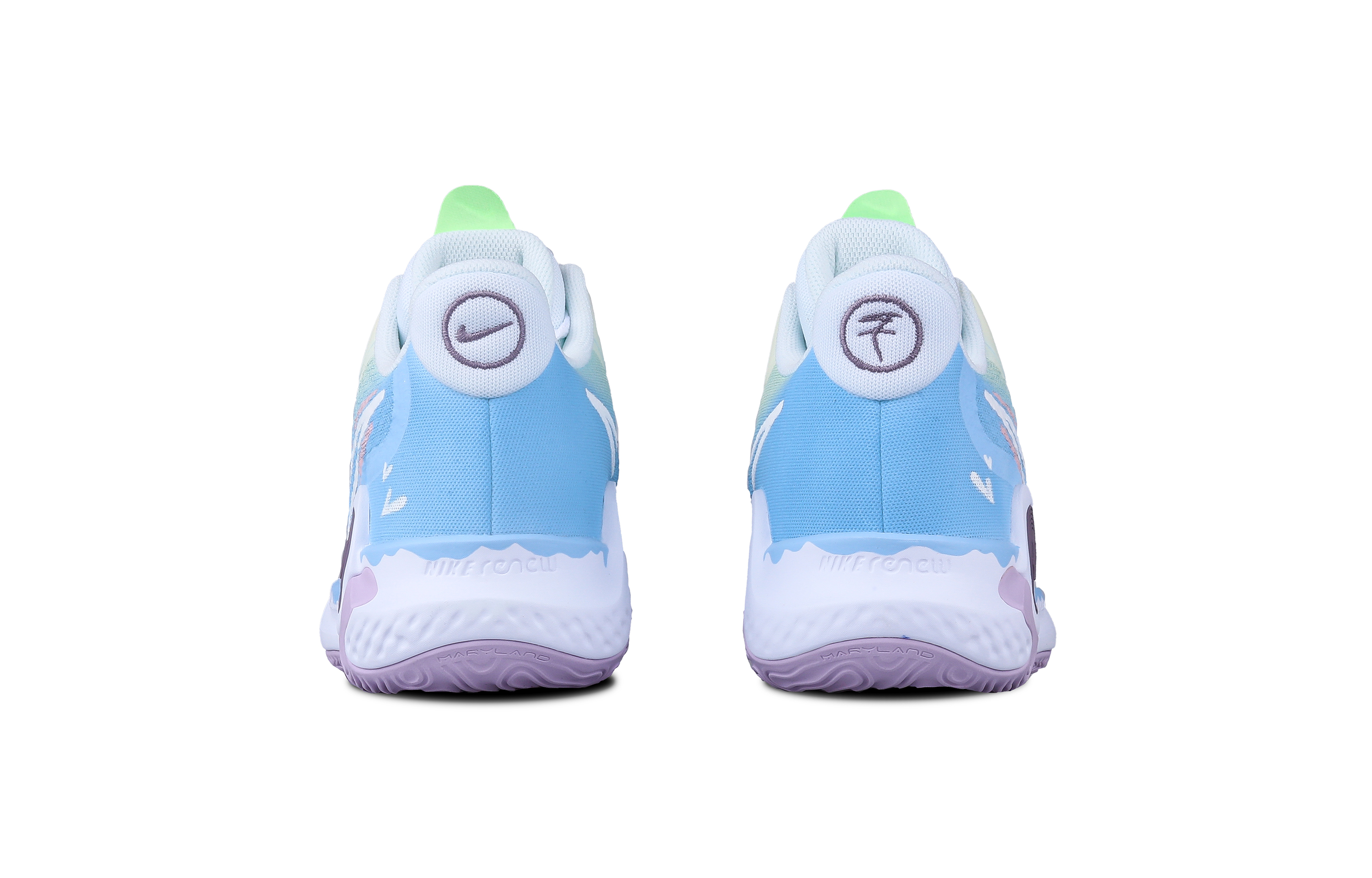 Purchase ナイキKDトレイ5 IX「マカロンアイスクリーム」カスタムシューズ DJ6922-100(Team28-炫彩冰激凌BOX)