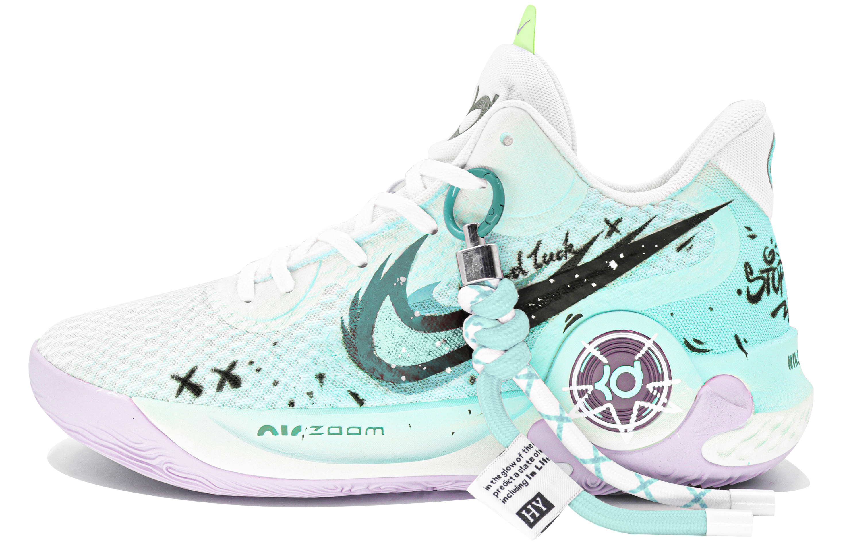 Buy 나이키 KD 트레이 5 IX '민트 맘바 520' (커스텀) DJ6922-100(Team204-薄荷曼波)