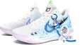 Shop 【訂製球鞋】Nike KD Trey 5 IX 月光奶藍 感動時刻 520 字母塗鴉 低筒 復古籃球鞋 男款 奶藍色