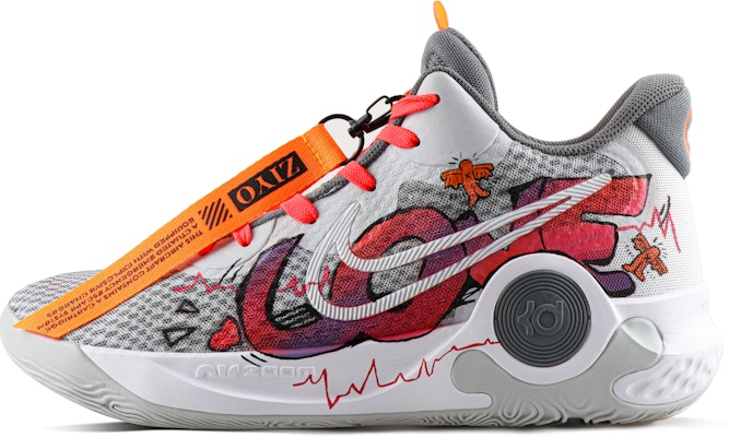 【訂製球鞋】Nike KD Trey 5 IX 杜蘭特 漸變色 街頭塗鴉 實戰回彈 防滑耐磨 中筒 籃球鞋 男款 粉紅色 Buy 【訂製球鞋】Nike KD Trey 5 IX 杜蘭特 漸變色 街頭塗鴉 實戰回彈 防滑耐磨 中筒 籃球鞋 男款 粉紅色