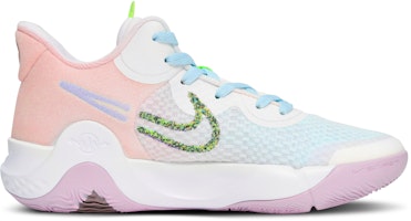 나이키 KD 트레이 5 IX '파우더 블루 레트로' 커스텀 슈즈 DJ6922-100(Team65-渐变蓝粉) Order 나이키 KD 트레이 5 IX '파우더 블루 레트로' 커스텀 슈즈 DJ6922-100(Team65-渐变蓝粉)