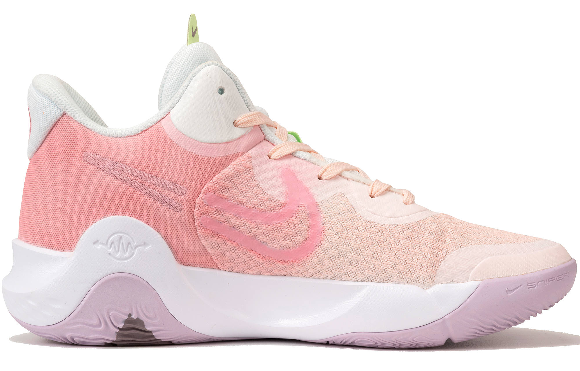 Lookbook 【訂製籃球鞋】Nike KD Trey 5 IX ep 浪漫天使 夢幻翅膀 漸變 中筒 復古籃球鞋 全性別 粉