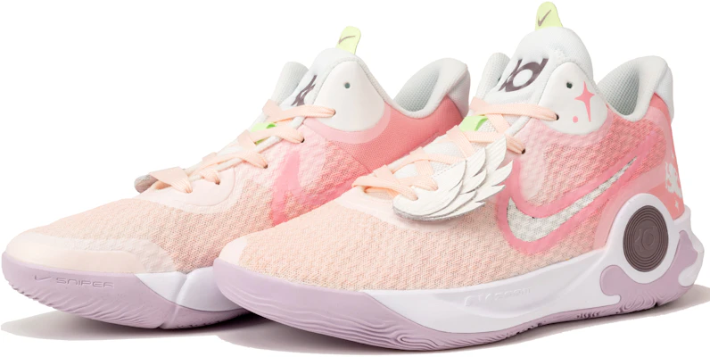 【訂製籃球鞋】Nike KD Trey 5 IX ep 浪漫天使 夢幻翅膀 漸變 中筒 復古籃球鞋 全性別 粉 Shop 【訂製籃球鞋】Nike KD Trey 5 IX ep 浪漫天使 夢幻翅膀 漸變 中筒 復古籃球鞋 全性別 粉