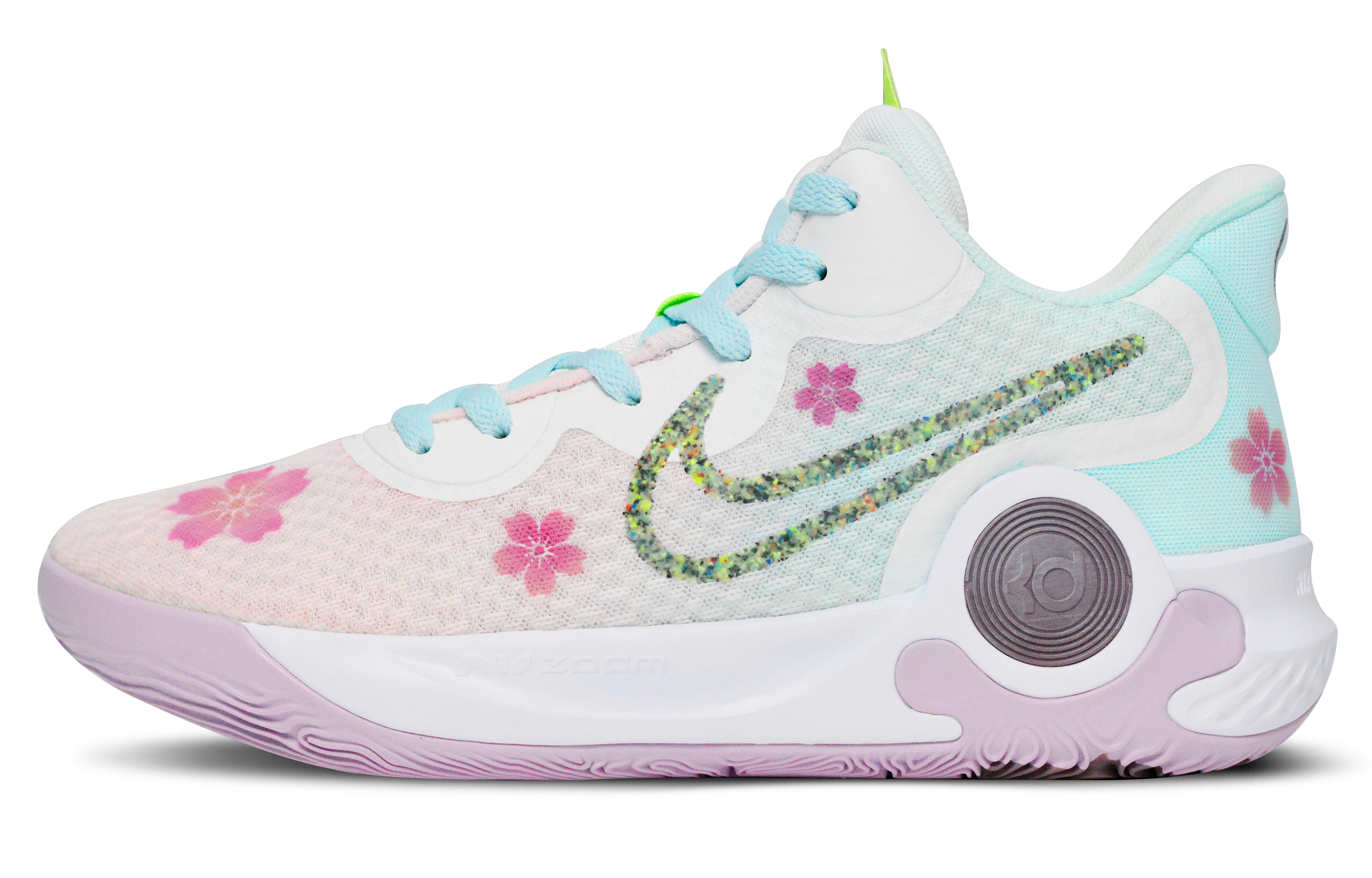 Buy Custom Shoes Nike KD Trey 5 IX Sakura Gradient Pink Blue Novelship