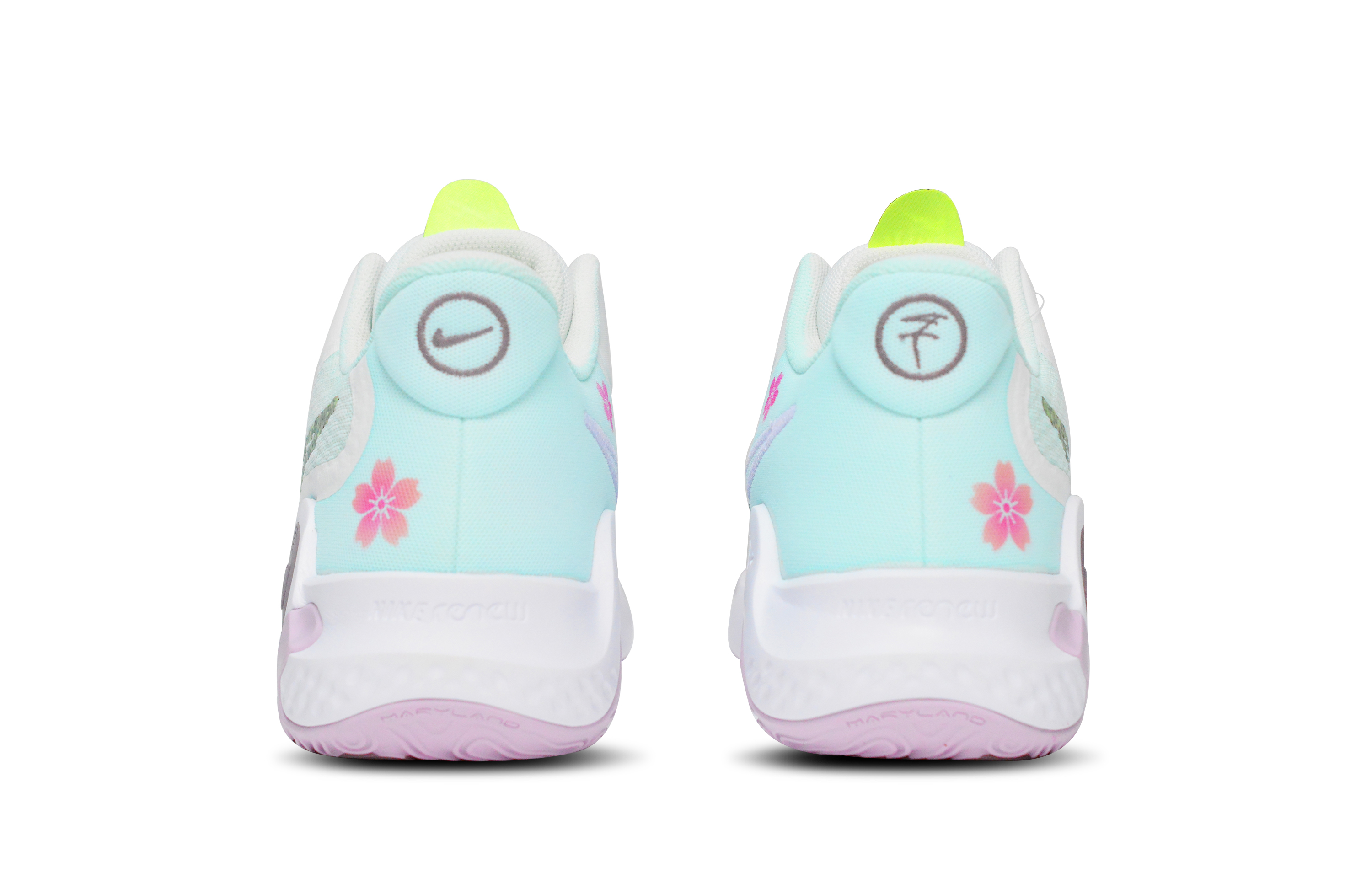 Shop 【定制鞋】耐克 KD Trey 5 IX '樱花渐变粉蓝' DJ6922-100(Team65-樱花渐变)