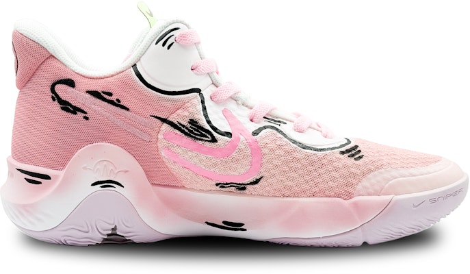 나이키 KD 트레이 5 IX '사쿠라 핑크 스플래터' (커스텀) DJ6922-100(Team173-二次元) Lookbook 나이키 KD 트레이 5 IX '사쿠라 핑크 스플래터' (커스텀) DJ6922-100(Team173-二次元)