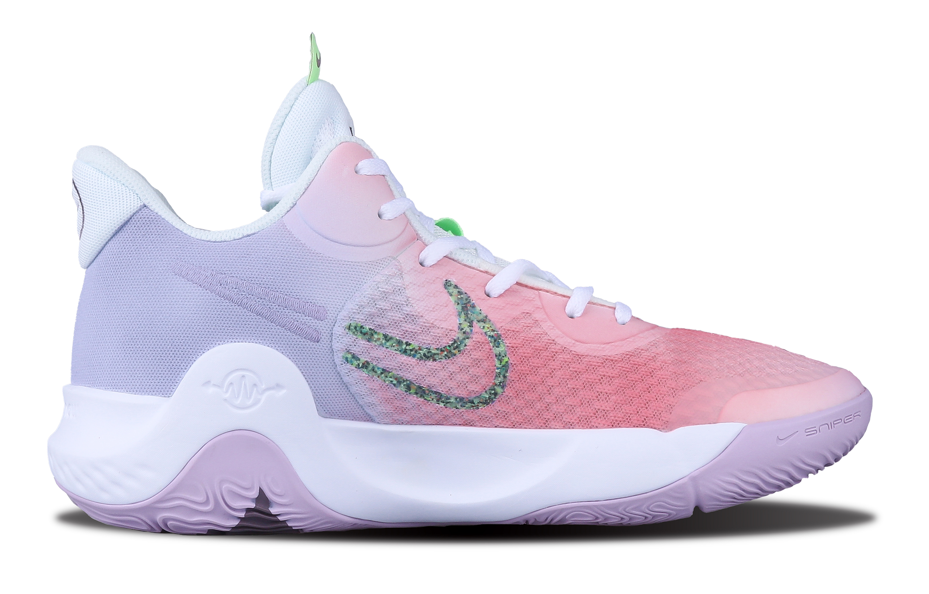 Lookbook [Sneaker Kustom] Nike KD Trey 5 IX 'Pink Purple West Coast' DJ6922-100(Team7-男女同款西海岸S-BOX)