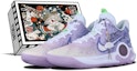 Buy 【訂製籃球鞋】 Nike KD Trey 5 IX 竹意 國潮 特別鞋盒 國風 噴繪 減震防滑耐磨 低筒 籃球鞋 男款 白紫