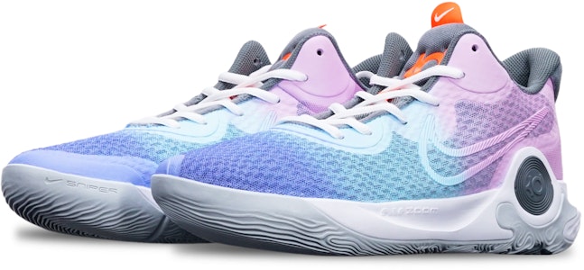 【訂製球鞋】 Nike KD Trey 5 IX EP 杜蘭特 棉花糖 三色漸變噴繪 實戰 限量特殊鞋盒 中筒 籃球鞋 男女款 藍紅 Lookbook 【訂製球鞋】 Nike KD Trey 5 IX EP 杜蘭特 棉花糖 三色漸變噴繪 實戰 限量特殊鞋盒 中筒 籃球鞋 男女款 藍紅