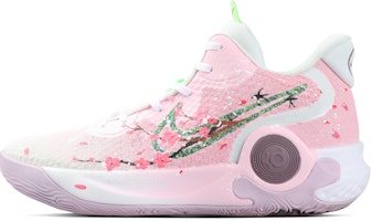 【定製球鞋】 Nike KD Trey 5 IX ep 台灣潮風 氣墊回彈 騷粉 逐漸櫻花 實戰回彈 減震耐磨 低筒 籃球鞋 男款 粉白 Order 【定製球鞋】 Nike KD Trey 5 IX ep 台灣潮風 氣墊回彈 騷粉 逐漸櫻花 實戰回彈 減震耐磨 低筒 籃球鞋 男款 粉白