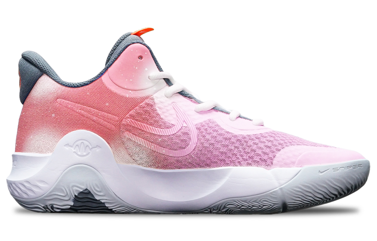 Order [Kasut Custom] Nike KD Trey 5 IX EP 'Merah Putih Gradasi Makaron' CW3402-011(TeamT-杜兰特光点红白S-BOX)