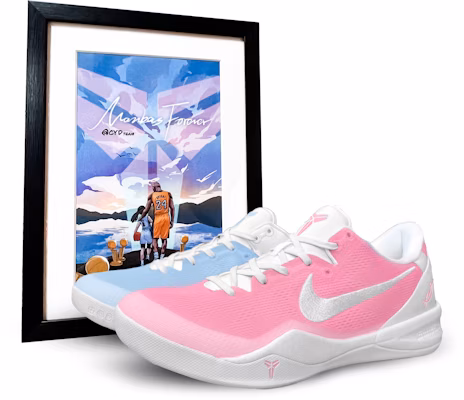 나이키 코비 8 프로트로 '헤일로' (커스텀) FJ9364-100(Team93-CYD蓝粉鸳鸯) Buy 나이키 코비 8 프로트로 '헤일로' (커스텀) FJ9364-100(Team93-CYD蓝粉鸳鸯)