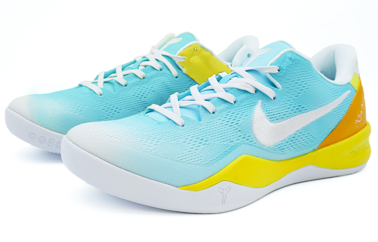 Lookbook 나이키 코비 8 프로트로 "헤일로 블루 앤 옐로우" (커스텀) FJ9364-100-485208