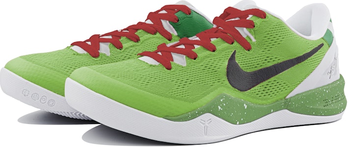 【定制球鞋】 Nike Kobe 8 Protro "Halo" 蒲公英 芭比 科比8 小眾 防滑耐磨 低筒 籃球鞋 男女同款 綠 Lookbook 【定制球鞋】 Nike Kobe 8 Protro "Halo" 蒲公英 芭比 科比8 小眾 防滑耐磨 低筒 籃球鞋 男女同款 綠