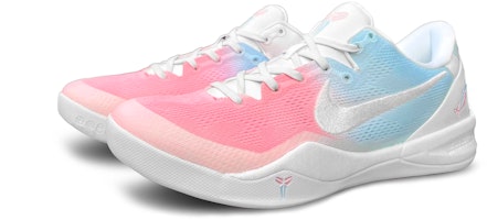 나이키 코비 8 프로트로 '헤일로 그라디언트 솜사탕' (커스텀) FJ9364-100(Team93-渐变棉花糖) Shop 나이키 코비 8 프로트로 '헤일로 그라디언트 솜사탕' (커스텀) FJ9364-100(Team93-渐变棉花糖)