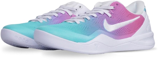 나이키 코비 8 프로트로 "헤일로 핑크퍼플 그라데이션" 커스텀 슈즈 FJ9364-100(Team71-梦幻棉花糖) Lookbook 나이키 코비 8 프로트로 "헤일로 핑크퍼플 그라데이션" 커스텀 슈즈 FJ9364-100(Team71-梦幻棉花糖)