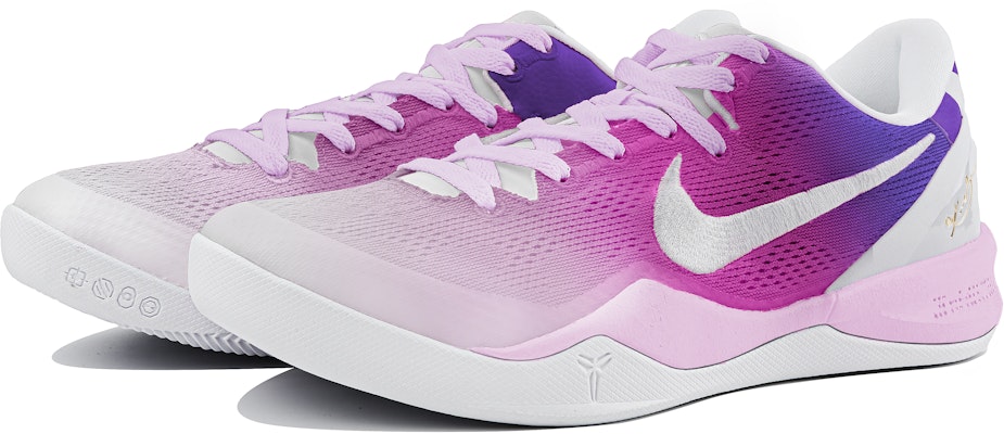 나이키 코비 8 프로트로 '헤일로 퍼플 그래피티' (커스텀) FJ9364-100(Team4-男女款幻紫) Lookbook 나이키 코비 8 프로트로 '헤일로 퍼플 그래피티' (커스텀) FJ9364-100(Team4-男女款幻紫)