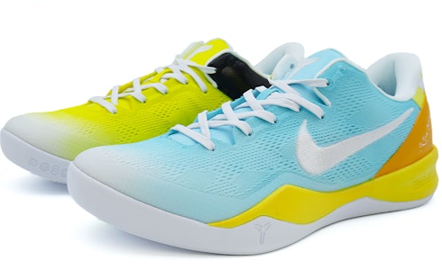 【訂製球鞋】 Nike Kobe 8 protro“Halo” 配色 鸳鴦色 低筒 籃球鞋 男女同款 黃藍 Buy 【訂製球鞋】 Nike Kobe 8 protro“Halo” 配色 鸳鴦色 低筒 籃球鞋 男女同款 黃藍