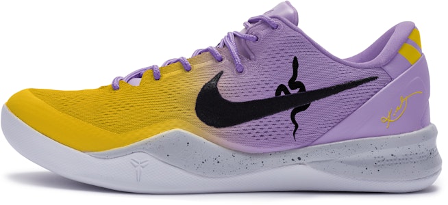 【定製球鞋】 Nike Kobe 8 Protro 科比8 811製造 赤蛇 黑曼巴蛇紋 低筒 籃球鞋 男女同款 黃紫 Buy 【定製球鞋】 Nike Kobe 8 Protro 科比8 811製造 赤蛇 黑曼巴蛇紋 低筒 籃球鞋 男女同款 黃紫