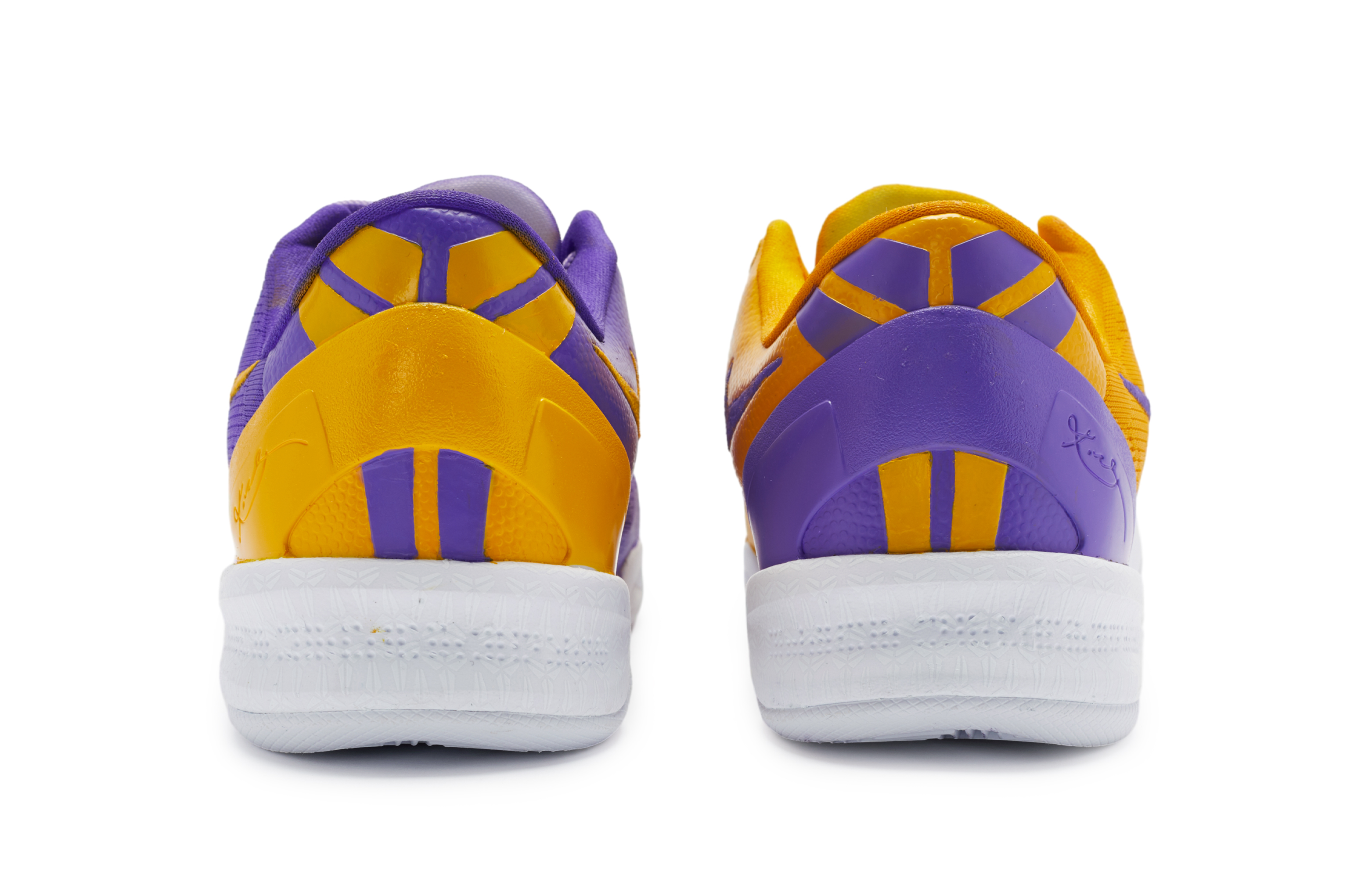 Kobe bryant shoes purple and gold clearance