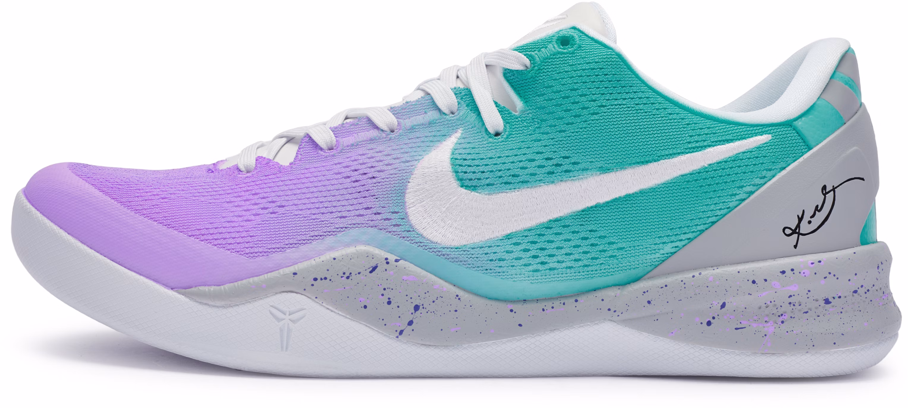 custom-shoes-nike-kobe-8-protro-south-beach-green-purple