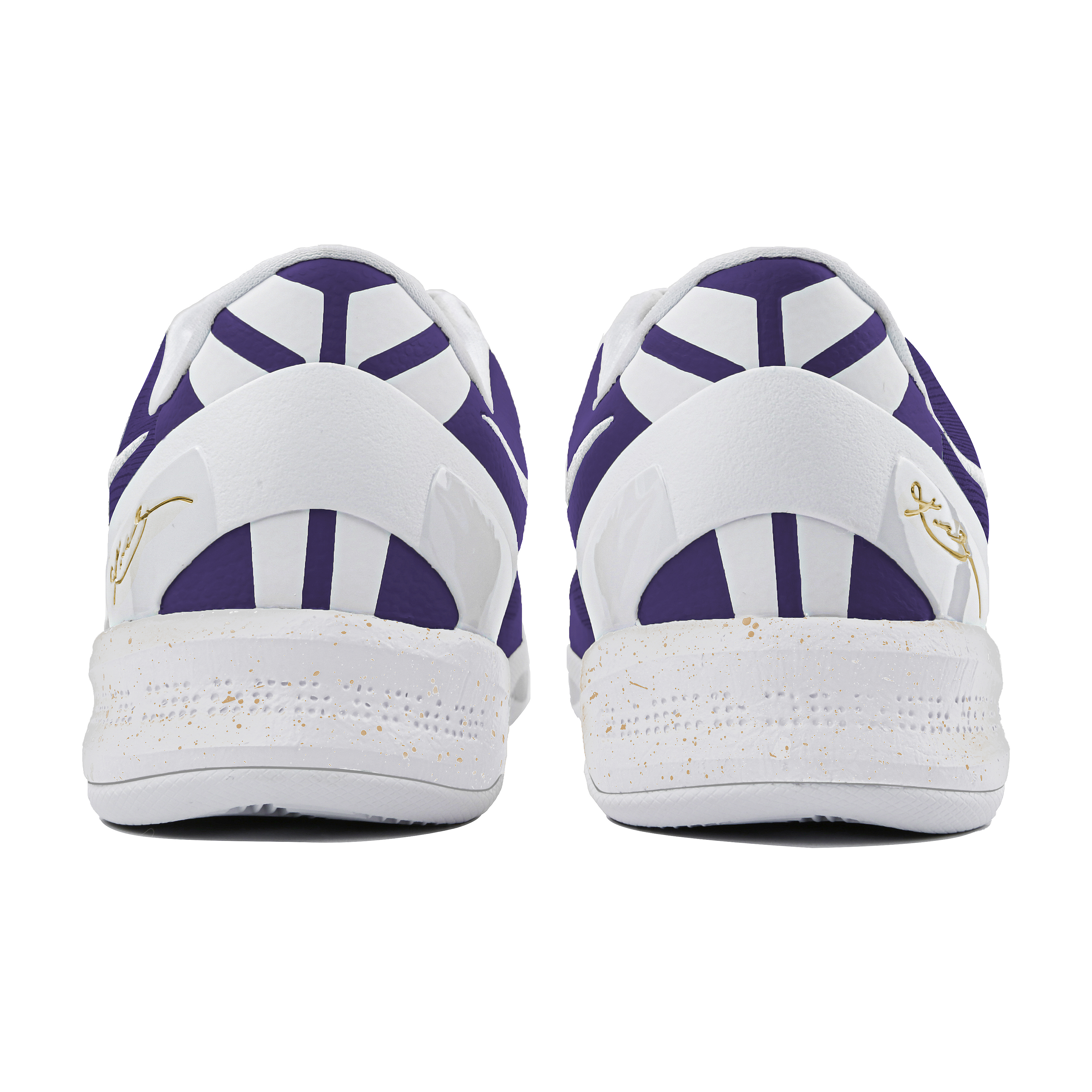 Shop 【客製化球鞋】Nike Kobe 8 Protro"Halo"落日銀河芭比科比8小眾防滑耐磨低筒籃球鞋男女同款紫