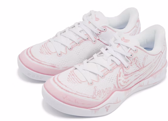 나이키 코비 8 프로트로 '백룡 그래피티' (커스텀) FJ9364-100(Team148-粉色二次元) Lookbook 나이키 코비 8 프로트로 '백룡 그래피티' (커스텀) FJ9364-100(Team148-粉色二次元)