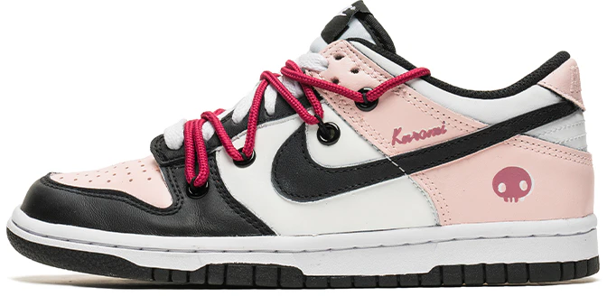 custom-shoes-nike-kuromi-x-dunk-low-black-pink