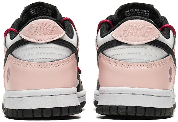 【定制球鞋】Nike Dunk Low 野鶴製造 酷洛米 解構雙鞋帶 低幫 板鞋 GS 黑粉 Shop 【定制球鞋】Nike Dunk Low 野鶴製造 酷洛米 解構雙鞋帶 低幫 板鞋 GS 黑粉