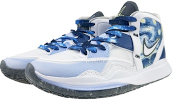 나이키 카이리 8 '푸른 유화 코스모스' 커스텀 슈즈 DC9134-102(Team40-梵高星空S-BOX) Lookbook 나이키 카이리 8 '푸른 유화 코스모스' 커스텀 슈즈 DC9134-102(Team40-梵高星空S-BOX)