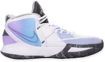 カスタム Kyrie 8 グラデーション白青紫 DD0334-102(TeamF-涂鸦白蓝紫) Order カスタム Kyrie 8 グラデーション白青紫 DD0334-102(TeamF-涂鸦白蓝紫)