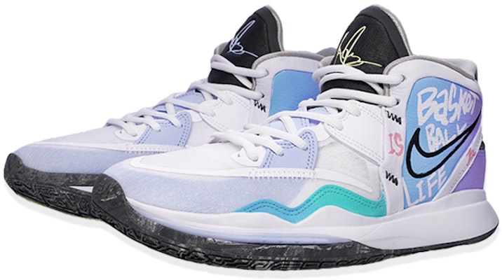 나이키 카이리 8 '그라데이션 그래피티 화이트 블루 퍼플' (커스텀) DD0334-102(TeamF-涂鸦白蓝紫) Purchase 나이키 카이리 8 '그라데이션 그래피티 화이트 블루 퍼플' (커스텀) DD0334-102(TeamF-涂鸦白蓝紫)