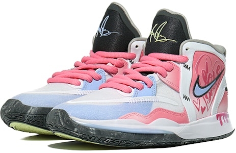 【定制鞋】耐克 Kyrie 8 '冰淇淋粉蓝' DC9134-102(Team10-情人冰淇淋粉) Lookbook 【定制鞋】耐克 Kyrie 8 '冰淇淋粉蓝' DC9134-102(Team10-情人冰淇淋粉)