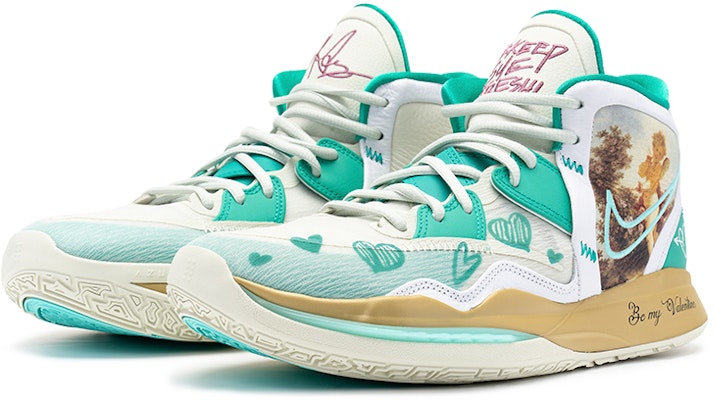 나이키 카이리 8 '무한 학 유화' (커스텀) DC9134-002(TeamB-男女款油画风白绿) Lookbook 나이키 카이리 8 '무한 학 유화' (커스텀) DC9134-002(TeamB-男女款油画风白绿)