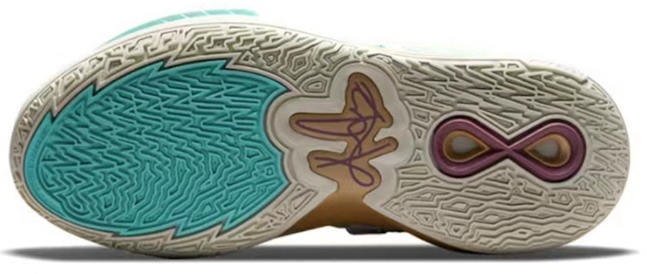 나이키 카이리 8 '무한 학 유화' (커스텀) DC9134-002(TeamB-男女款油画风白绿) Details for 나이키 카이리 8 '무한 학 유화' (커스텀) DC9134-002(TeamB-男女款油画风白绿)